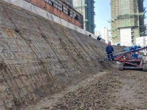 娄星建筑边坡支护
